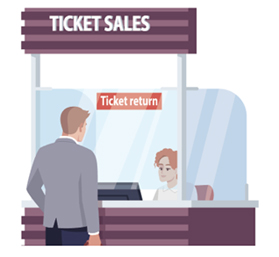 爱德科技票务系统-人工售票窗口开发办理